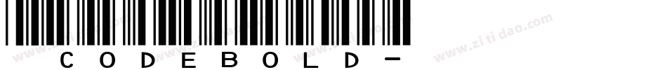 明兰_Code Bold字体转换